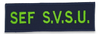 Hímzett SVSU főnöki embléma