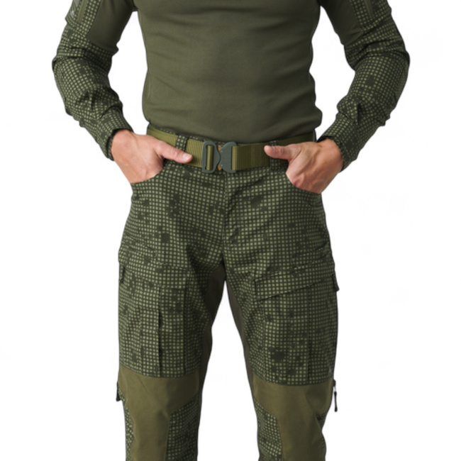 MCDU Tactical Pants - PolyCotton Stretch Ripstop - Desert Night Camo / Verde Oliv