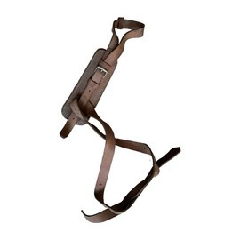 LÓ KIEGÉSZÍTŐ - BŐR - KATONAI FELESLEG ROMÁN HADSEREG - JÓ ÁLLAPOTÚ