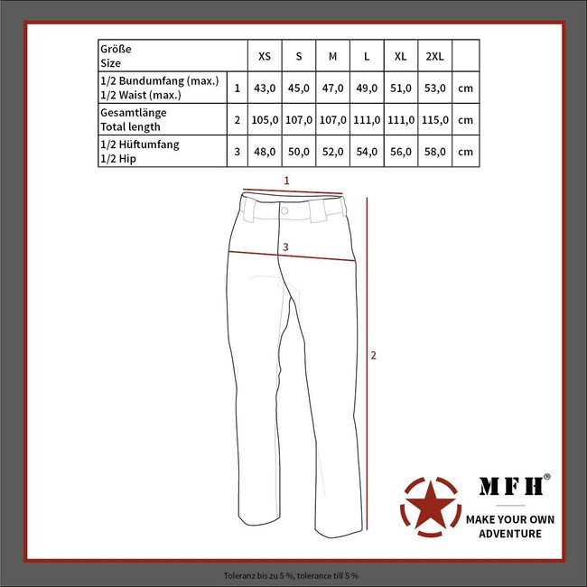 TREKKING PANTS - OD