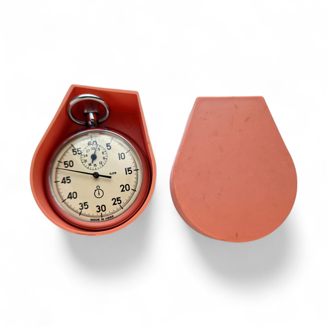 Vintage AGAT Stopwatch - USSR - Romanian Army Military Surplus - In good condition