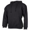 Hooded Sweatshirt, "PC", Black