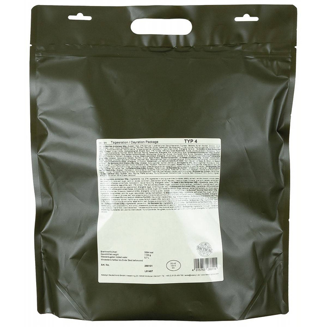 Napi adag csomag,"Typ IV" Trek 'n Eat