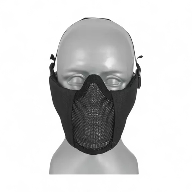 HALF-FACE MESH MASK 2.0 - BLACK - WOSPORT