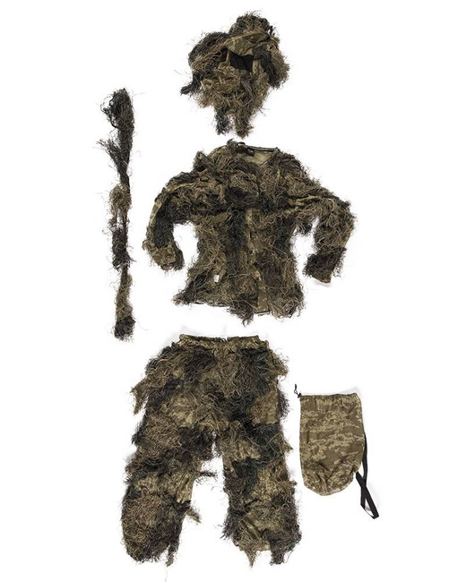 Tűzálló álcaruha "Ghillie Suit" Anti Fire, woodland