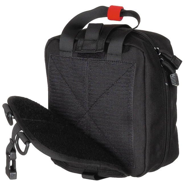 FIRST AID POUCH -  "MOLLE" - MFH® - LARGE - BLACK