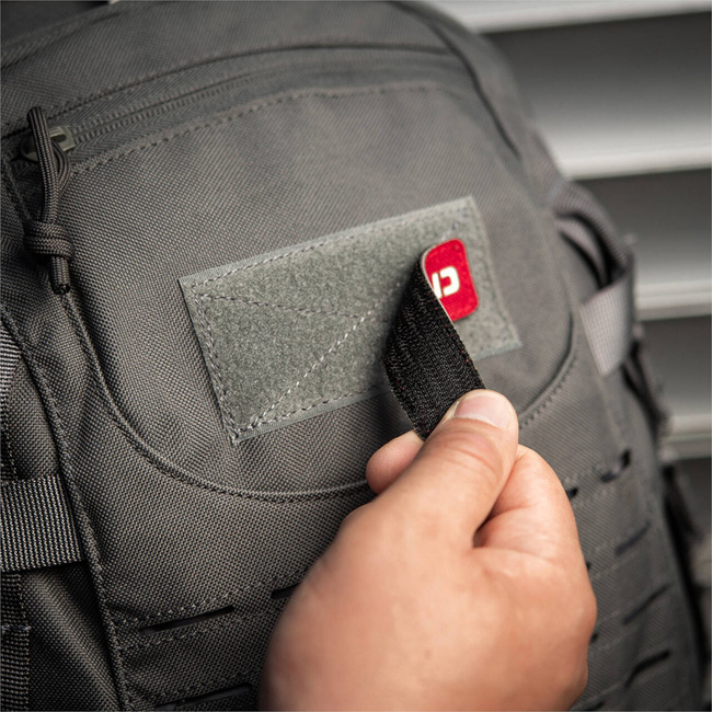 POLAND JELVÉNY - 25 x 80 mm - LASER CUT - VÖRÖS/GID - M-TAC