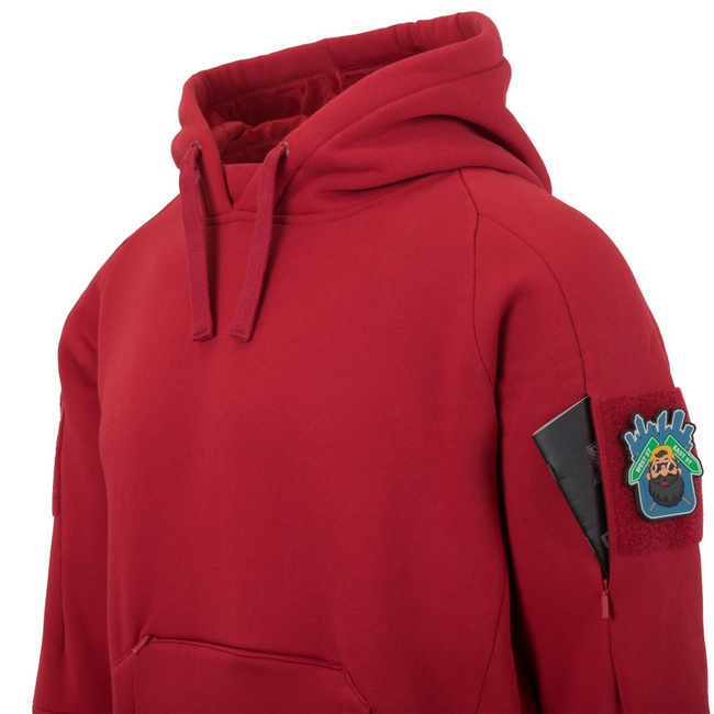 VÁROSI TAKTIKAI HOODIE (KANGAROO) - FEKETE