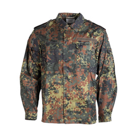 GERMAN FIELD SHIRT - FLECKTARN CAMO - MILITARY SURPLUS - USED