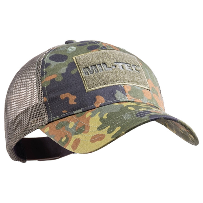 BASEBALL CAP - TRUCKER - FLECKTARN - MIL-TEC