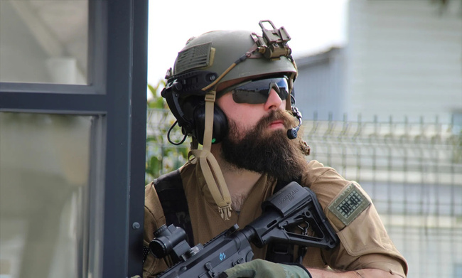 BALLISTIC SUNGLASSES - SABER ADVANCED - WILEY X - GREY/CLEAR/LIGHT RUST - Matte OD Green 