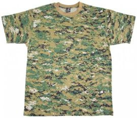 PÓLÓ US ARMY DIGITAL WOODLAND CAMO