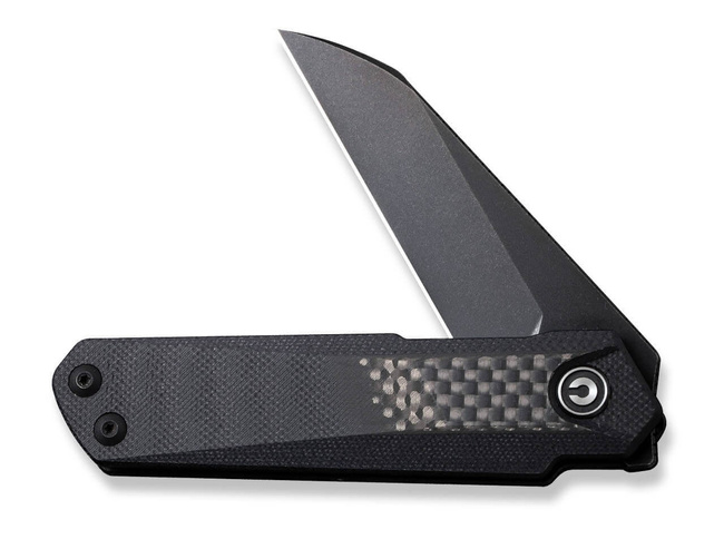ZSEBKÉS KI-V PLUS TWILL CARBON G10 FEKETE