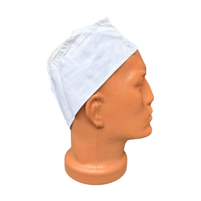 Egyszerű sapka - Egyméretű - Román Hadsereg katonai felesleg - Fehér - Jó állapotban