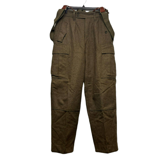 VINTAGE MDL M44 CARGO MUNKANADRÁG - 80-AS ÉVEK - UNISEX - 27" - OD ZÖLD - MILITARY SURPLUS NÉMET HADSEREG