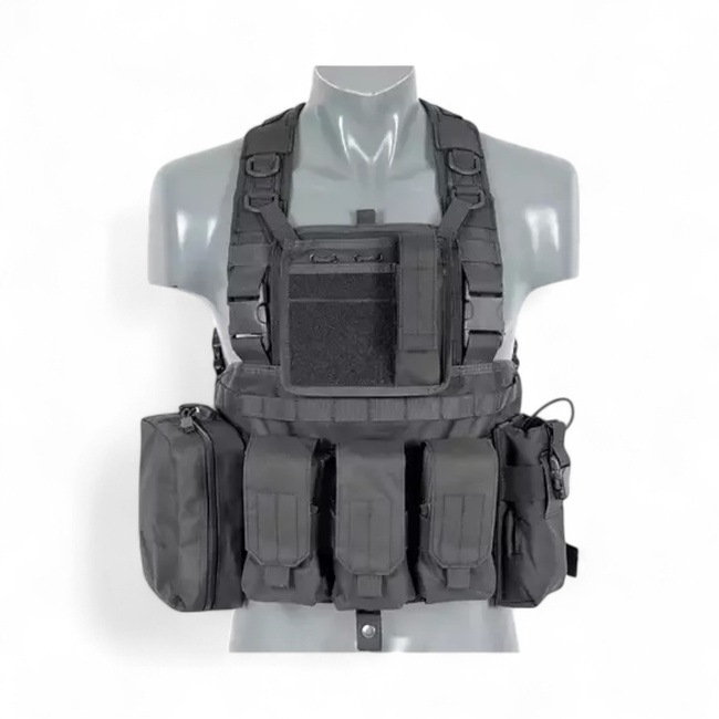 Tactical vest - Force Recon Harness BK - Black - 8FIELDS