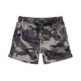 SWIM SHORTS - BASIC - GREY CAMO - BRANDIT