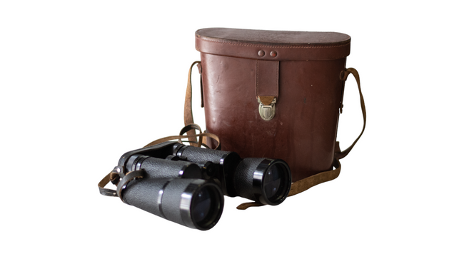 Carl Zeiss 15x50 távcső - Carl Zeiss lencsék, bőr tokkal mellékelve