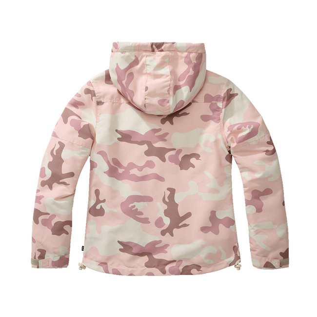 NŐI KABÁT - FRONTZIP SZÉLKABÁT -  CANDY CAMO - BRANDIT