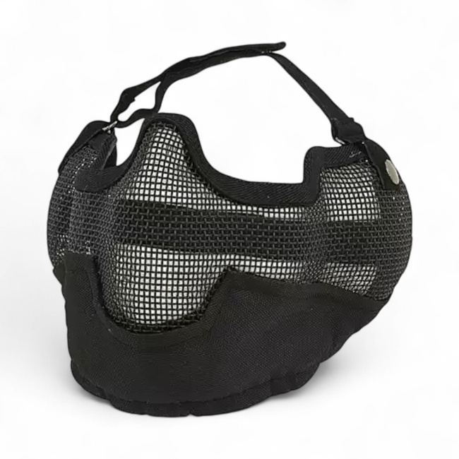 Big Steel V.2 Protective Mask - Black - WOSPORT