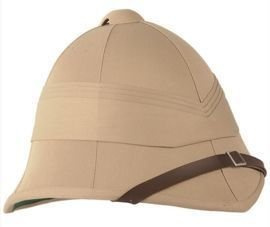 BRITISH KHAKI PITH HELMET
