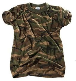 GYEREKEK PÓLÓ US WOODLAND CAMO