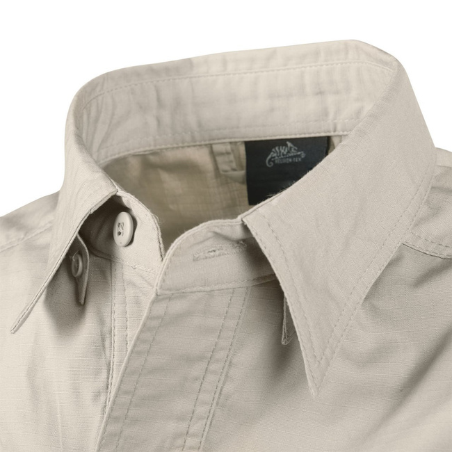 DEFENDER MK2 SHIRT LONG SLEEVE® - POLYCOTTON RIPSTOP - KHAKI - HELIKON