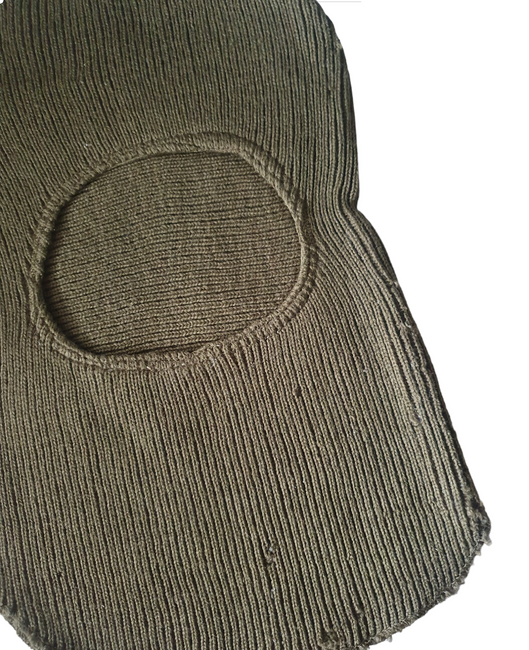 ONE HOLE WOOL BALACLAVA WINTER - ROMANIAN ARMY SURPLUS - USED