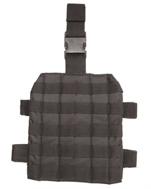 LÁBRA RÖGZÍTHETŐ MOLLE PLATFORM - MIL-TEC - FEKETE