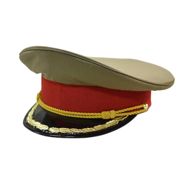 RSR katonai sapka – gyalogsági tiszt – római hadsereg katonai felesleg – piros/zöld OD – jó állapotban