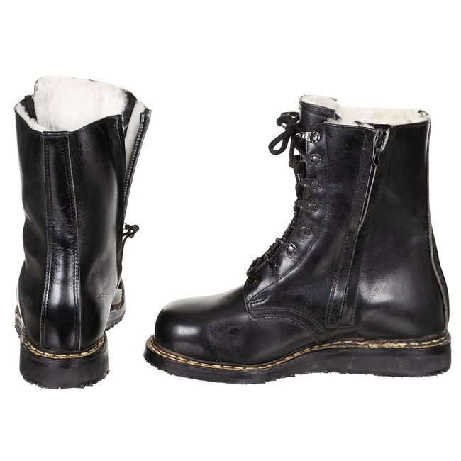 BW TÉLI REPÜLÉSI CSIZMA - BÁRÁNYBŐR - KATONAI TÖBBLET - HASZNÁLT