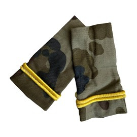 OFFICER RANKS, LAND FORCES - SECOND LIEUTENANT WITHOUT A MARK, COMBAT - MILITARY SURPLUS ROMANIAN ARMY - IN GOOD CONDITION