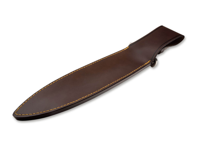 FIXED BLADE KNIFE - PODENQUERO - WITH LEATHER SHEATH - Muela®