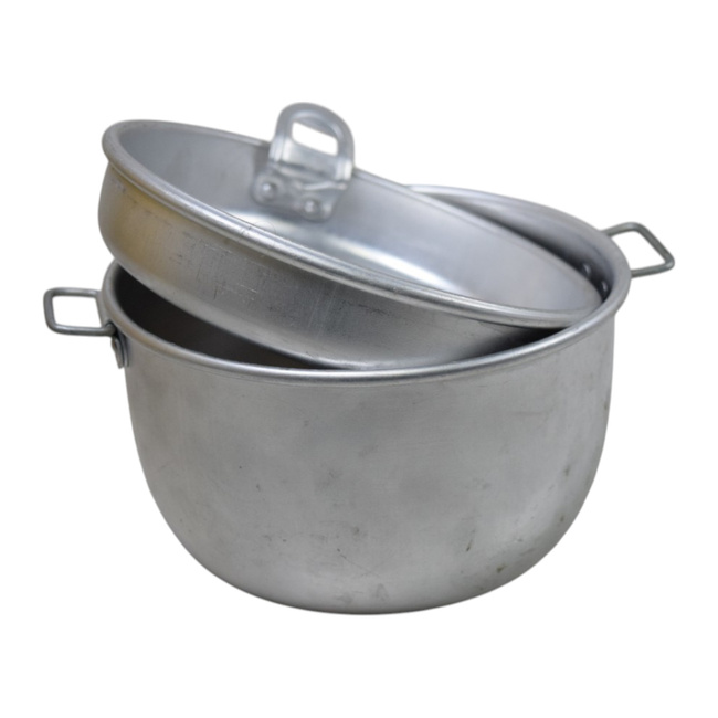 BOLGÁR KATONA ALUMÍNIUM FŐZŐKÉSZLET - WWII - ÚJSZERŰ ÁLLAPOTÚ