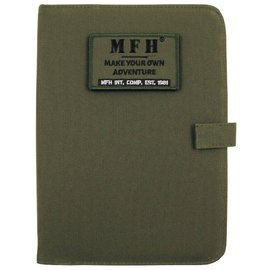 NOTESZGÉP - A5 - MFH® - ZÖLD OD