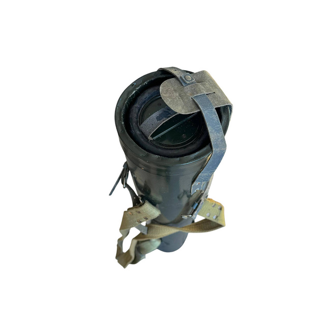 SZTEREOSZKÓPOS TÁVOLSÁGMÉRŐ FÉM SZÁLLÍTÓDOBOZZAL, MÉRŐRÚDDAL ÉS ÁLLVÁNNYAL-        - WWII - VALÓDI RÓMAI KATONAI FELESLEG - DECO/JÓ ÁLLAPOTBAN