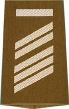 EMBLÉMA - GERMAN ARMY O.D./SILVER SHOULDER LOOPS ´OBERSTABSGEFREITER UA´