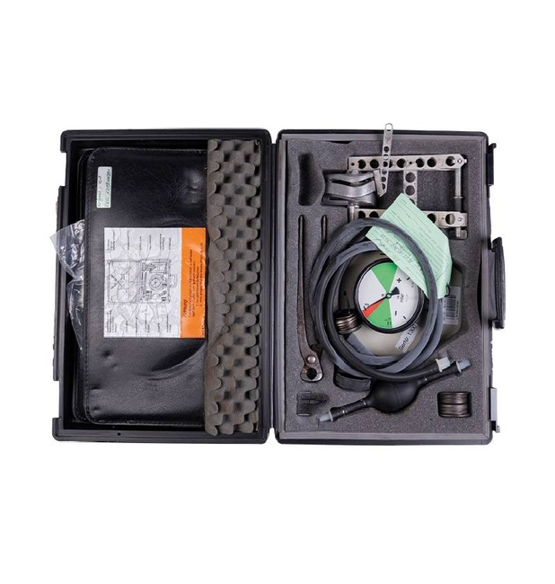 Német 'AUER' szivárgásvizsgáló védőmaszkokhoz - használt