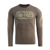 LONG SLEEVE T-SHIRT WITH LOGO - DARK OLIVE - M-TAC