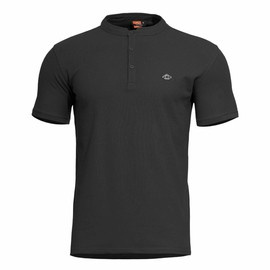 PÓLÓ - "LEVANTES HENLEY" - PENTAGON® - FEKETE