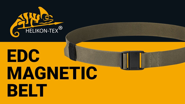 MÁGNESES ÖV EDC - HELIKON® - OLAJZÖLD/FEKETE