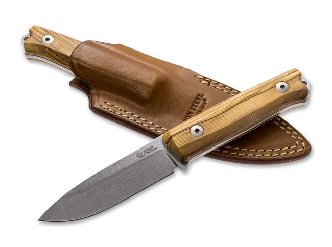 LionSteel B40 Olive Wood kés