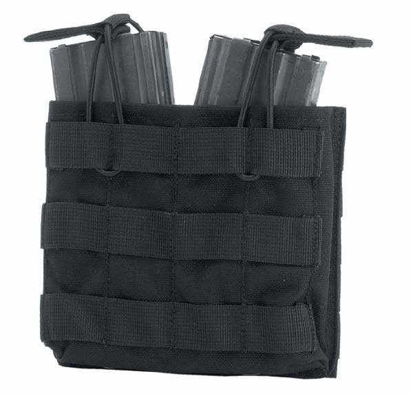 DOUBLE OPEN AMMO POUCH - DEFCON 5® - BLACK