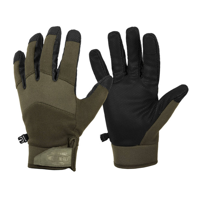 WINTER GLOVES - 3M THINSULATE - IMPACT DUTY MK2 - Helikon-Tex® - OLIVE GREEN/BLACK