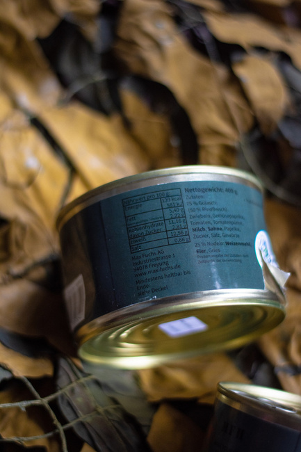 MAGYAR MARHAHÚS GULYÁS KONZERV TÉSZTÁVAL - 400 G - ELTARTHATÓSÁGI IDŐ 10 ÉV - MFH®