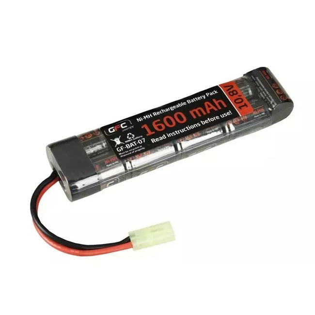 NiMH akkumulátor 10.8V 1600mAh - GFC Tactical