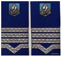 Embroidered military master cl. 2 gendarmes IGJR (custom message)