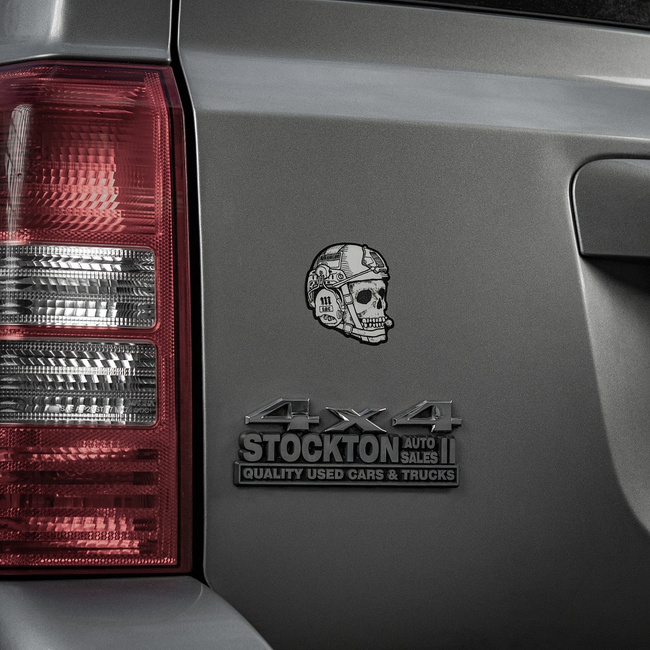 Fényvisszaverő matrica - Operator - Fekete - M-Tac