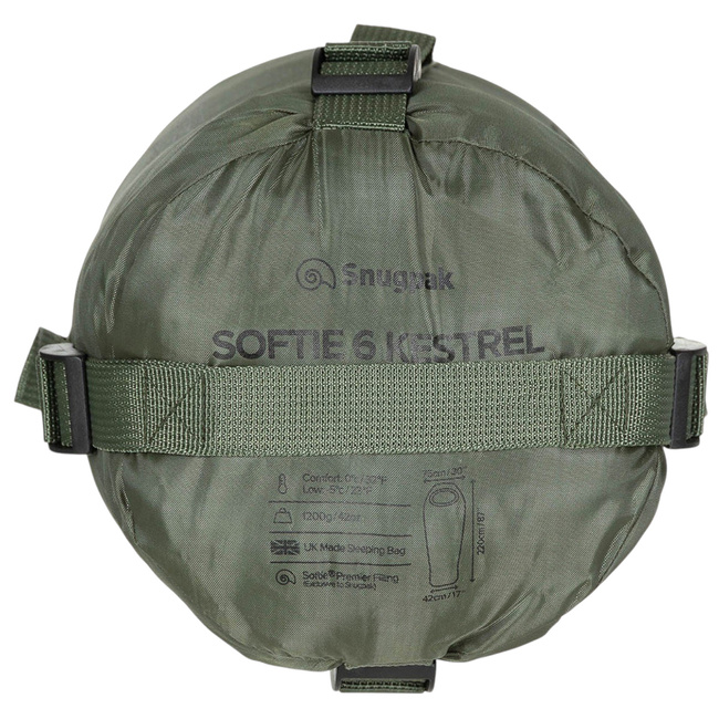 HÁLÓZSÁK - SOFTIE 6 KESTREL - ZÖLD OD - SNUGPAK - MFH