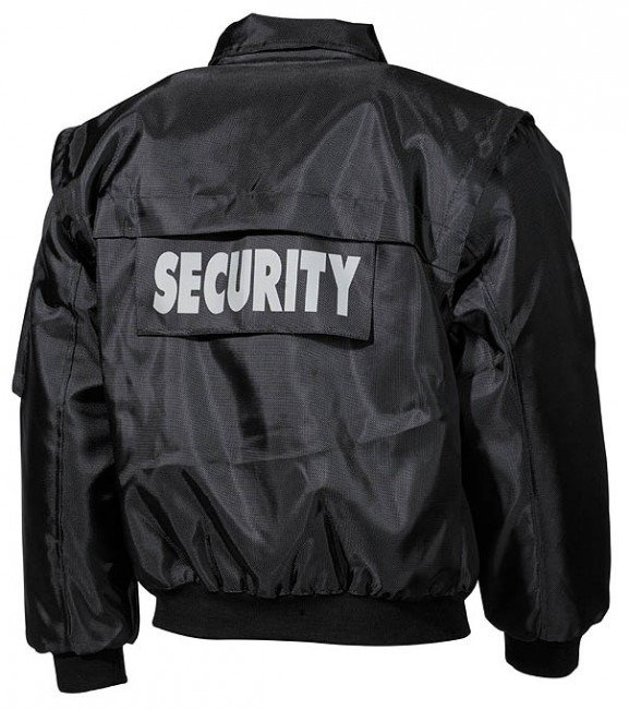 MFH EARL SECURITY KABÁT FEKETE